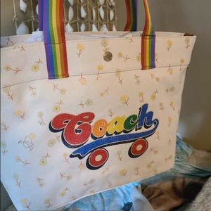 Brand new coach retro roller skate bag 🌈🏳️🌈🦄